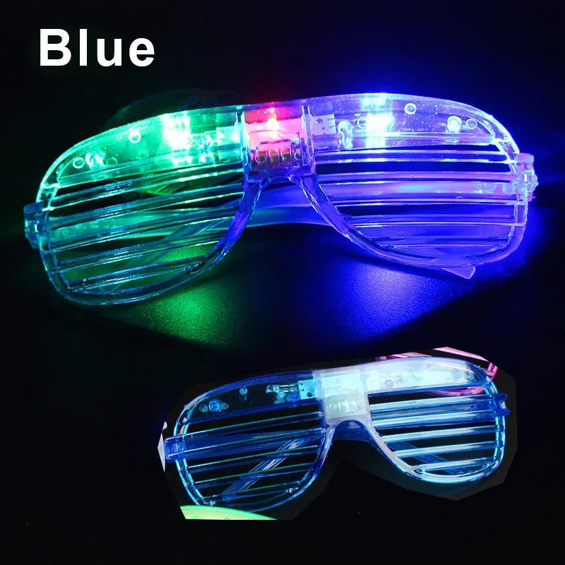 משקפי LED תריס · Rave