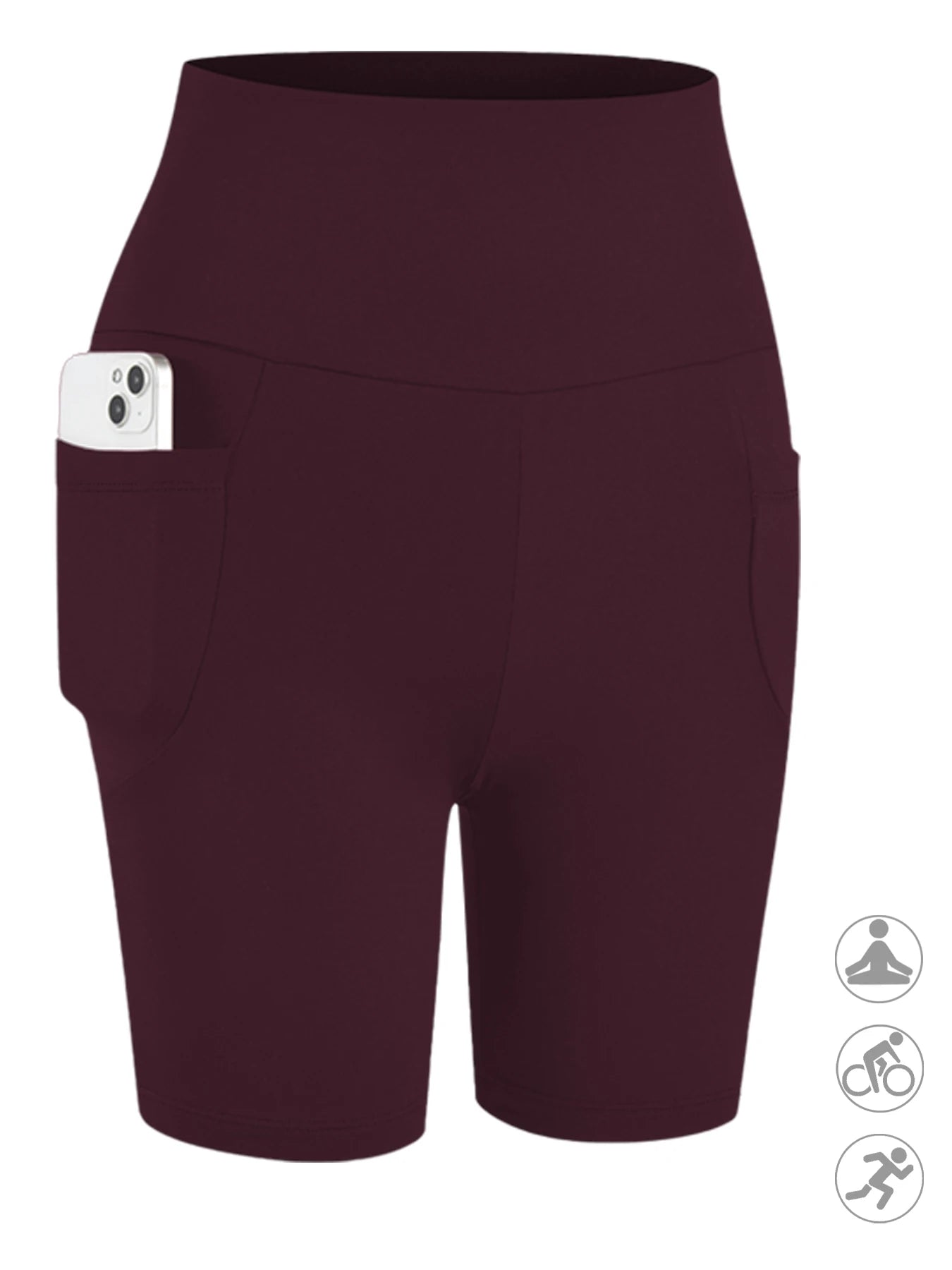 טייץ רכיבה קצר Seamless · כיס נסתר