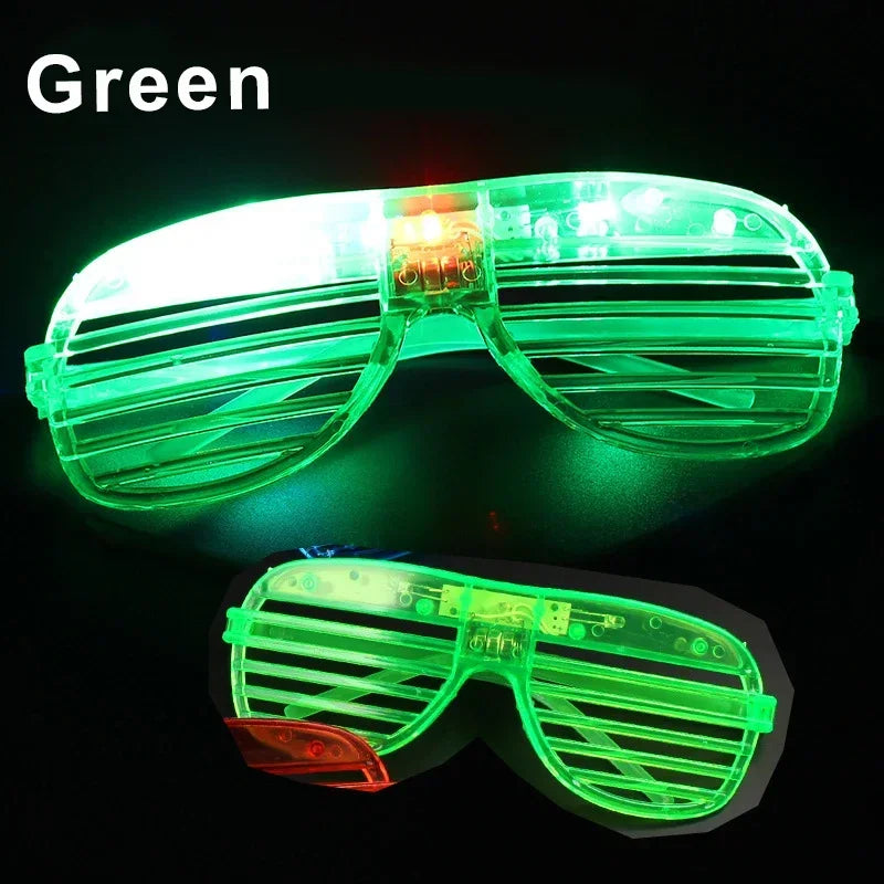 משקפי LED תריס · Rave