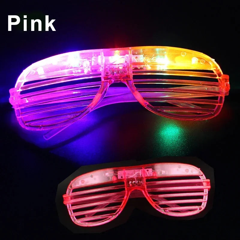 משקפי LED תריס · Rave