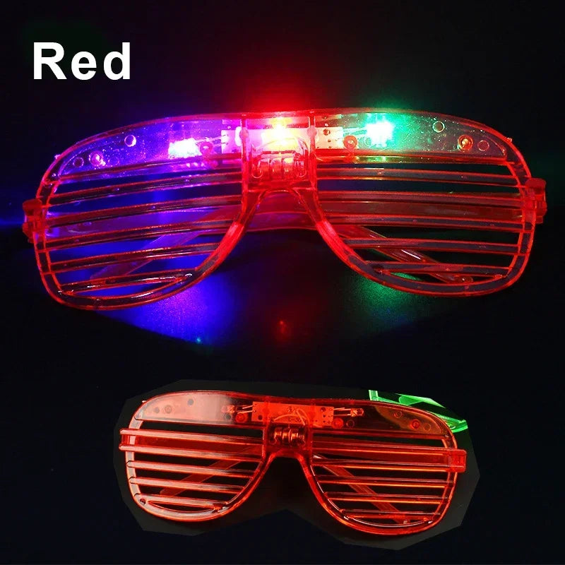 משקפי LED תריס · Rave