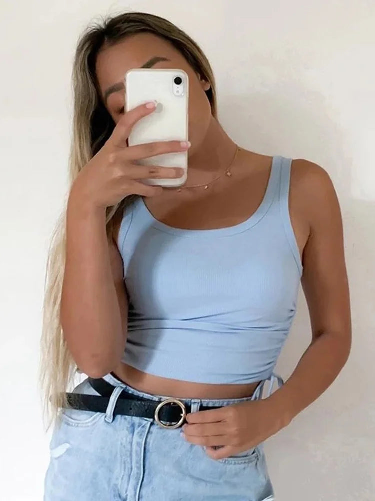גופיית קרופ קשירה · כיווצים — לוק יציאה